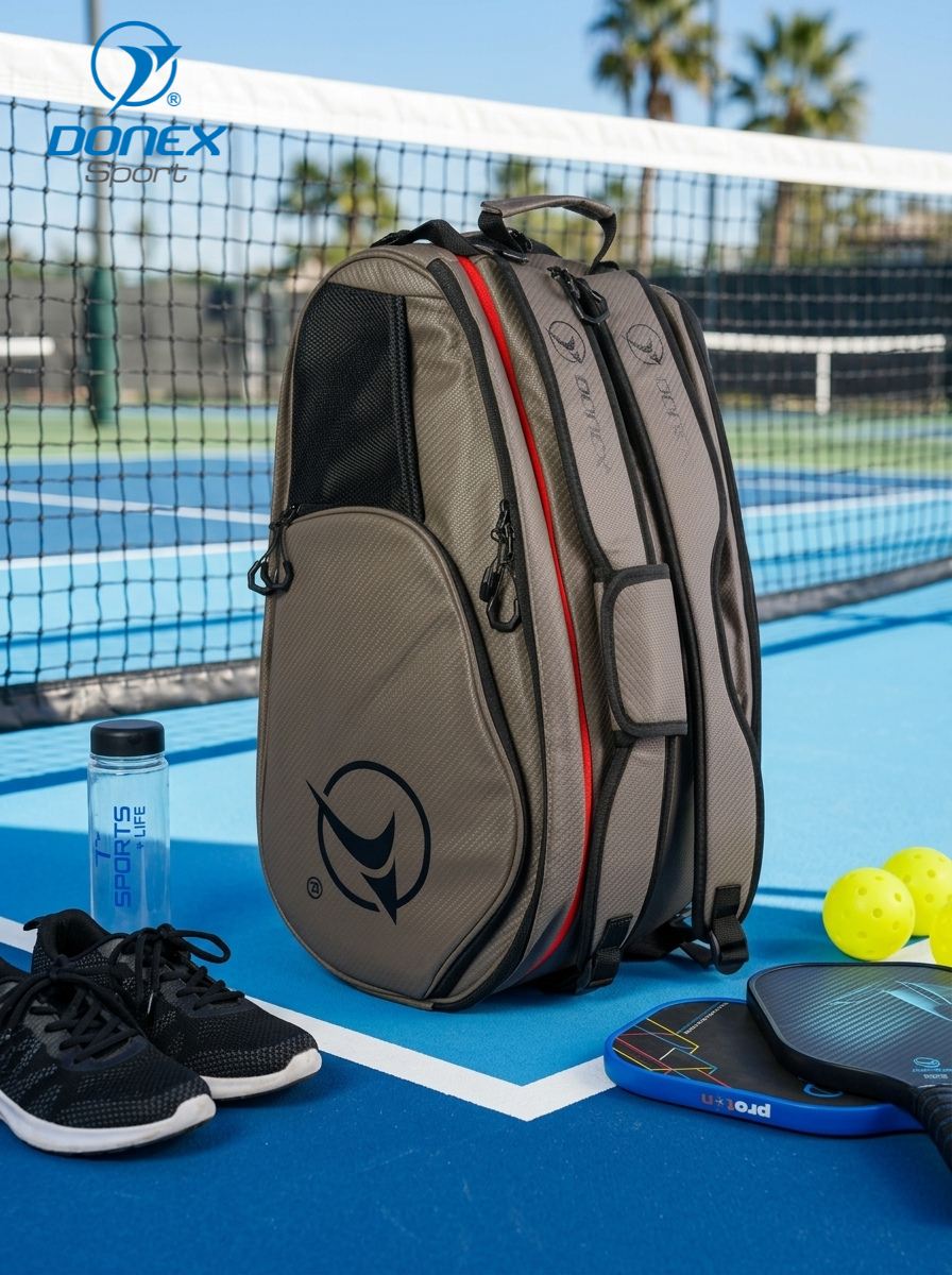 Balo thể thao Donex Gear BB-1606 xám phối đen